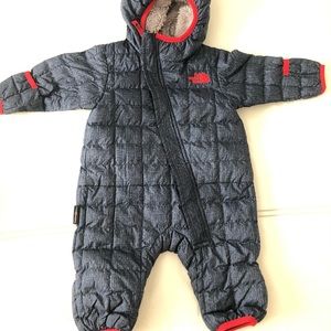 The North Face baby snowsuit